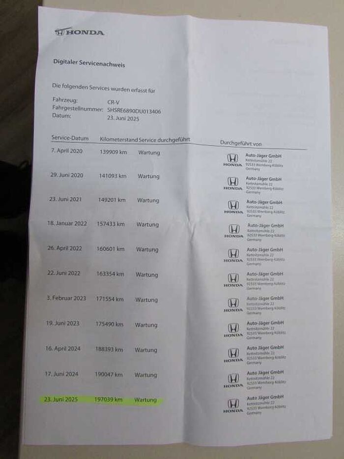 Honda CR-V Executive 4WD, Standheizung, Safety-Paket, NAVI